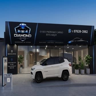 Projeto de design para Diamond Motors · Fachada
