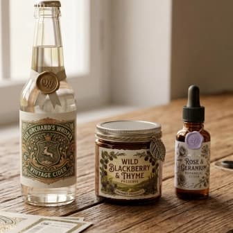 Projeto de design para produtos artesanais · Rótulos